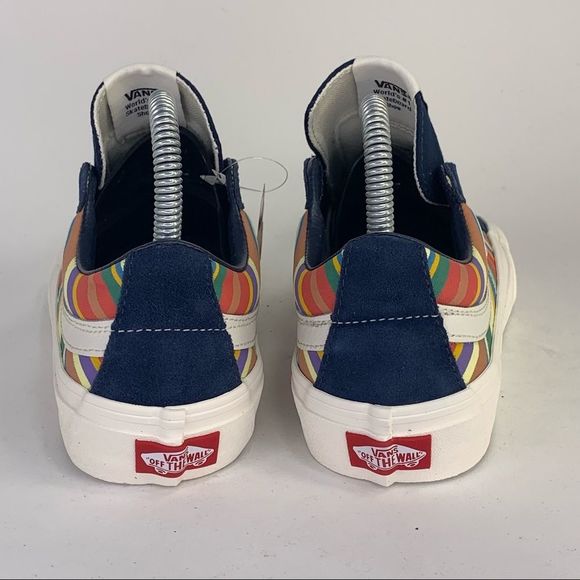 NEW Vans Sk8 Low Reissue Stripe Womens Sz 8 - Picture 2 of 14